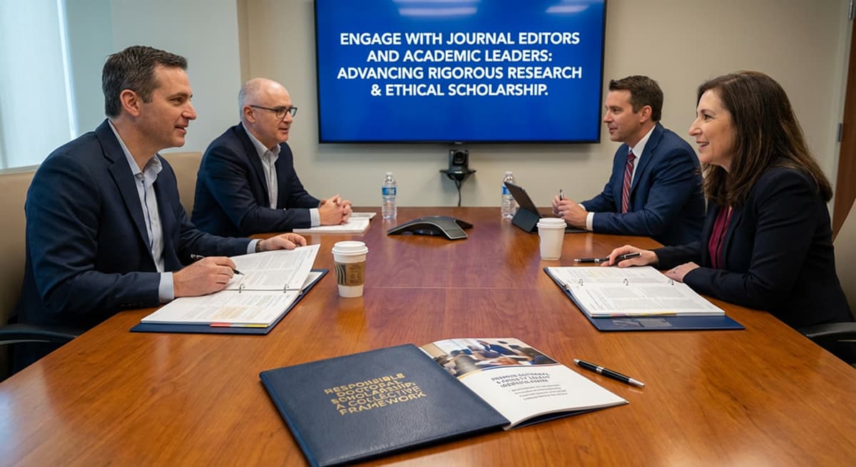 Engage with Journal Editors and Academic Leaders